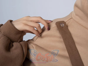 Winter Bear Detachable Bag Fake Two-Piece Fleece Hoodie Mp006068 Sold Out! Sweatshirt