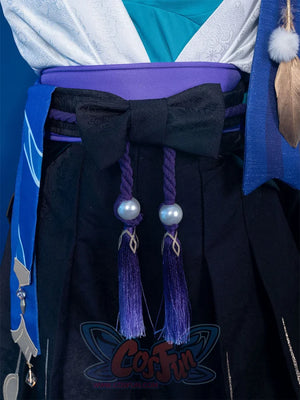 Genshin Impact Scaramouche Wanderer Cosplay Costume - angle 12