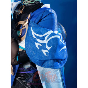 Genshin Impact Scaramouche Wanderer Cosplay Costume - angle 9