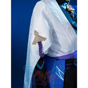 Genshin Impact Scaramouche Wanderer Cosplay Costume - angle 10