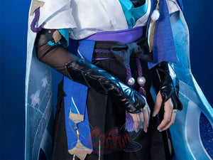 Genshin Impact Scaramouche Wanderer Cosplay Costume - angle 13