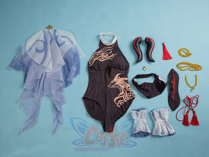 Genshin Impact Ganyu Swimsuit C07683 Costumes