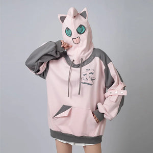 【PRE-SALE】COSFUN Original Dreamy Melody Pink Cosplay Full Zip Hoodie FAN0007
