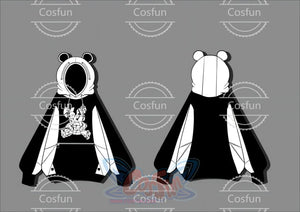 Cosfun Original Savage Bear Cosplay Full Zip Hoodie A00002 Sweatshirt