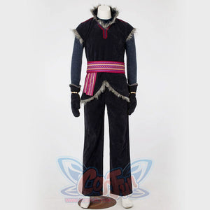【Kid Cosplay】Kristoff Cosplay Costume Kid Winter Outfit CLT1653_Kid 6XS Costumes