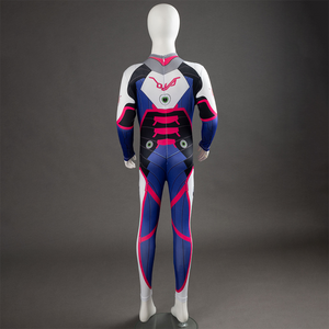 【Kid Cosplay】D.Va Hana Song Cosplay Costume CLT3611_Kid