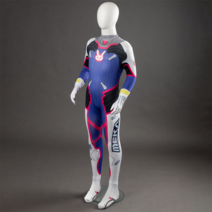 【Kid Cosplay】D.Va Hana Song Cosplay Costume CLT3611_Kid