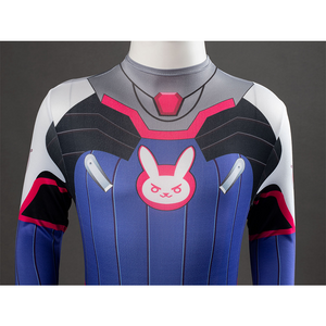 【Kid Cosplay】D.Va Hana Song Cosplay Costume CLT3611_Kid