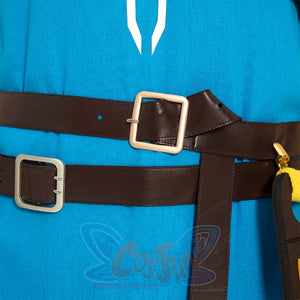 The Legend Of Zelda: Breath The Wild Link Champions Tunic Cosplay Costumes C08021