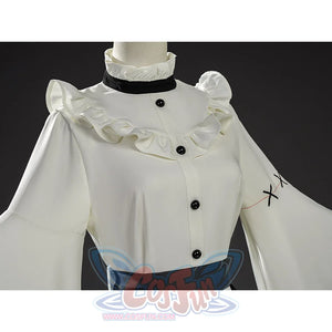 Hikami Meruru cosplay costume upper body showing blouse with cape sleeves