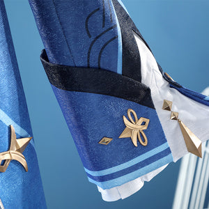 Genshin Impact Neuvillette Cosplay Costume Melusent Gift N09854