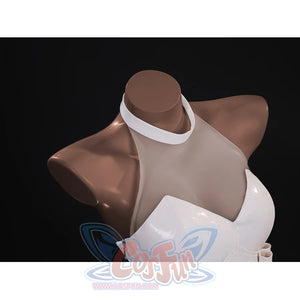 New Panty & Stocking with Garterbelt Gunsmith Cosplay Costume, white high neckline.