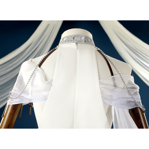 Nu: Carnival Edmond Cosplay Costume, there is a invisible zipper on the back.