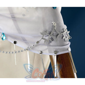 Nu: Carnival Edmond Cosplay Costume, there are hooks on the sides of the shoulders for hanging brooches.