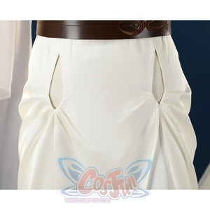 Nu: Carnival Edmond Cosplay Costume, the dress has a cutout design at the thigh.
