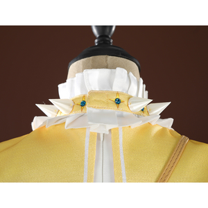 Nu: Carnival Garu Cosplay Costume, the neck accessory is secured with Velcro at the back.