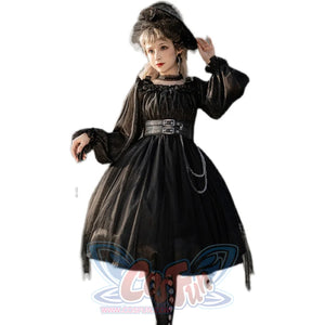 Original Genuine Lolita Dress Irregular Long Sleeves Summer Dress S20253 Dress