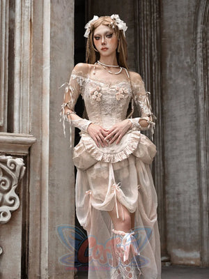 Heartbreak Ballet Rococo Lace Crochet Top S22978