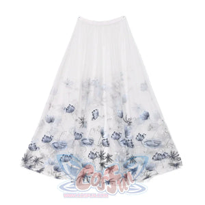 Lace and Ashes Gothic Ribcage Lace Bone Corset Dress Set Autumn - cosfun