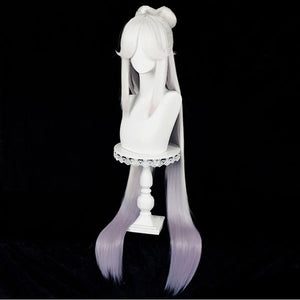 Genshin Impact Ningguang Orchid’s Evening Gown Cosplay Wig Silver Hair C01075 Wigs