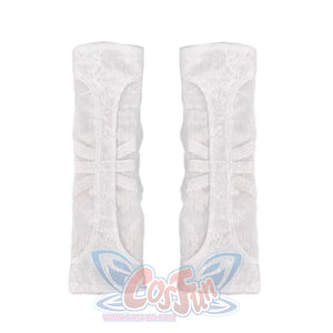 Lace and Ashes Gothic Ribcage Lace Bone Corset Dress Set Autumn Detachable Sleeves / One Size