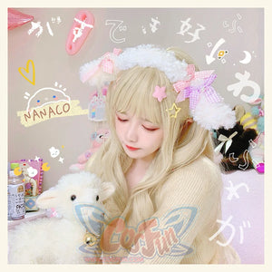 Sweet And Lovely Lolita Lamb Ear Hairband