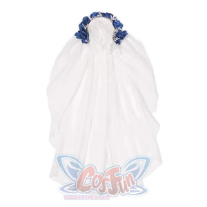 Lace and Ashes Gothic Ribcage Lace Bone Corset Dress Set Autumn Tulle Veil / One Size