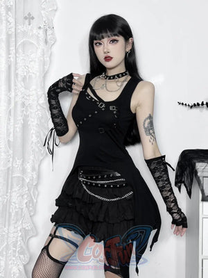 Gothic Punk Hits Vest Top