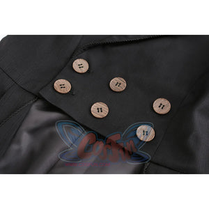 Neutral Vintage Elegant Prince Long Coat