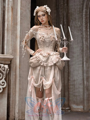 Heartbreak Ballet Rococo Lace Crochet Top S22978