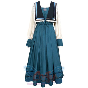 Autumn And Winter Embroidered Simple Cla Lolita Long Dress S