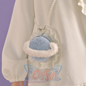 Blue Cloud Plush Large-Capacity Handbag S22426 - cosfun