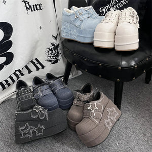 Original Star Denim Thick Shoes Shoes