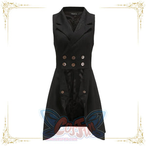 Neutral Vintage Elegant Prince Long Coat S / Woman