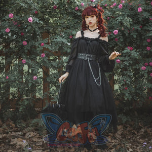 Original Genuine Lolita Dress Irregular Long Sleeves Summer Dress S20253 Dress