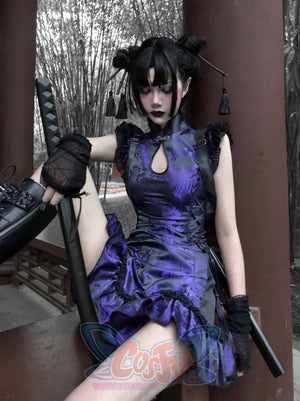 Original Chinese Style Fringe Modified Qipao Summer Dress S20156