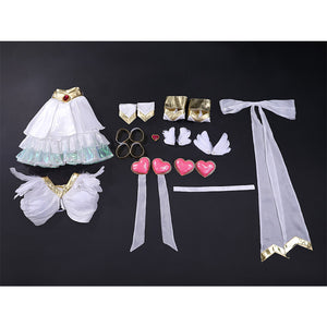 Panty & Stocking with Garterbelt Panty Cosplay Costume Transformed Outfit N09750