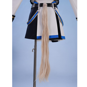 Pretty Derby Oguri Cap Cosplay Costume,there is a horse tail decoration on the back.
