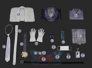 Pre- Sale Identity V Embalmer Gatto Cosplay Costume C09070 Costumes