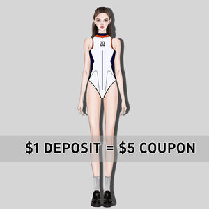 【CONFIRMATION】Deposit Anime Game Girl Cosplay Costume Derivative Bodysuit Swimsuit