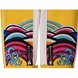 Rumi cosplay costume, the patterns on the left and right sides are symmetrical.