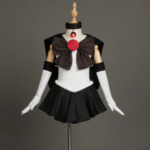 Sailor Soldiers Kid Cosplay Sailor Pluto Cosplay Costume Anime Setsuna Meiou Outfit CLT0694_Kid Costumes