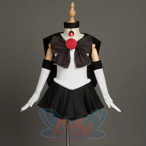 Sailor Soldiers Kid Cosplay Sailor Pluto Cosplay Costume Anime Setsuna Meiou Outfit CLT0694_Kid Costumes