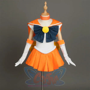 Sailor Soldiers Kid Cosplay Sailor Venus Cosplay Costume Minako Aino Anime Outfit