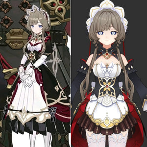 【POLL】$5 Deposit = 12% OFF Coupon Genshin Impact Marionette Sandrone Cosplay Costume