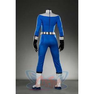 Focuses on refined belt, glove textures, and fabric lines. Superhero - level detail.