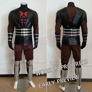 【CONFIRMATION】$3 Deposit = $10 Coupon The Clone Wars Darth Maul Cosplay Costume BST0226
