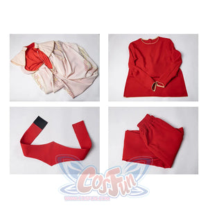 Princess Leia cosplay costume complete set showing all components