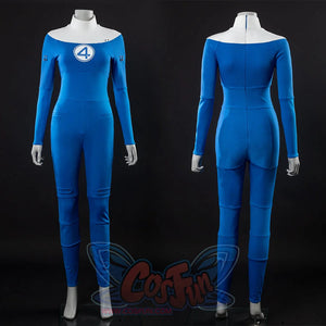 【READY TO SHIP】The Fantastic Four: First Steps Invisible Woman Susan Storm Cosplay Costume N09337 Costumes