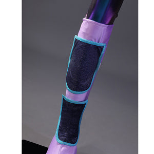 Tecna cosplay costume featuring detailed pants and shoe covers